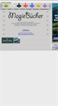 Mobile Screenshot of magiebuecher.de